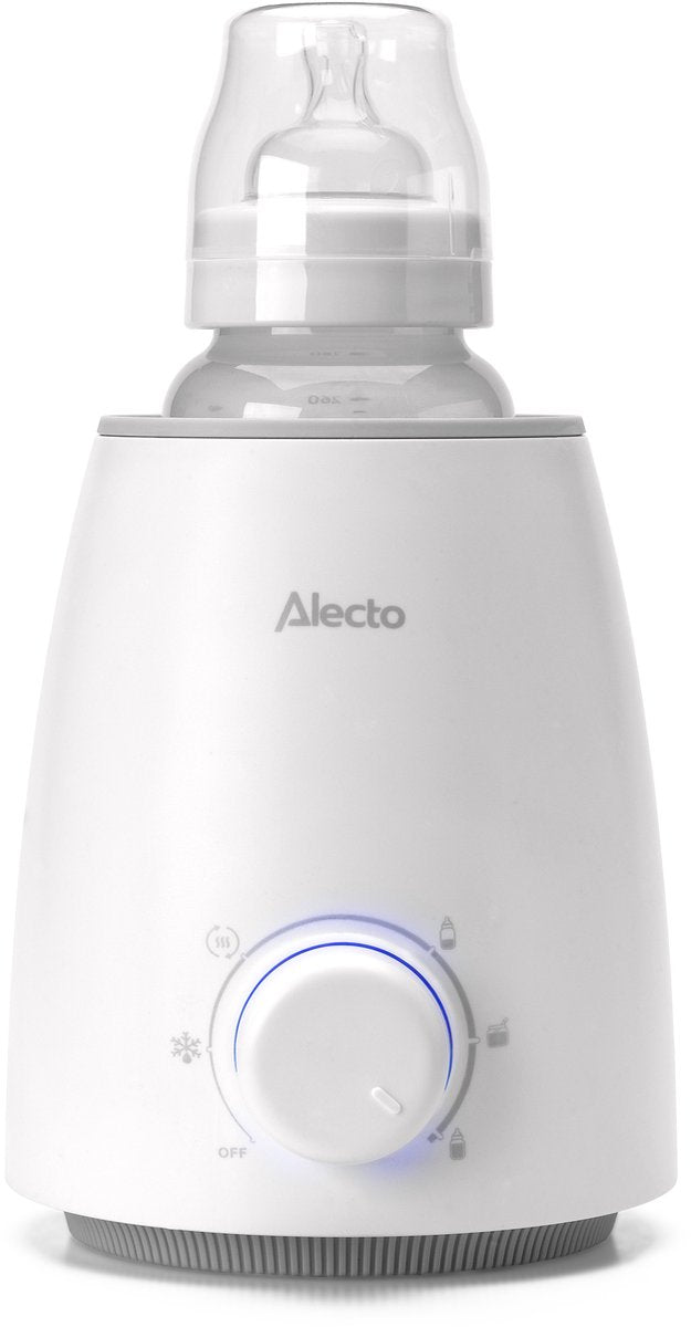 Alecto Flaschenwärmer – geeignet für alle gängigen Flaschen – 500 W – BW800 – Weiß