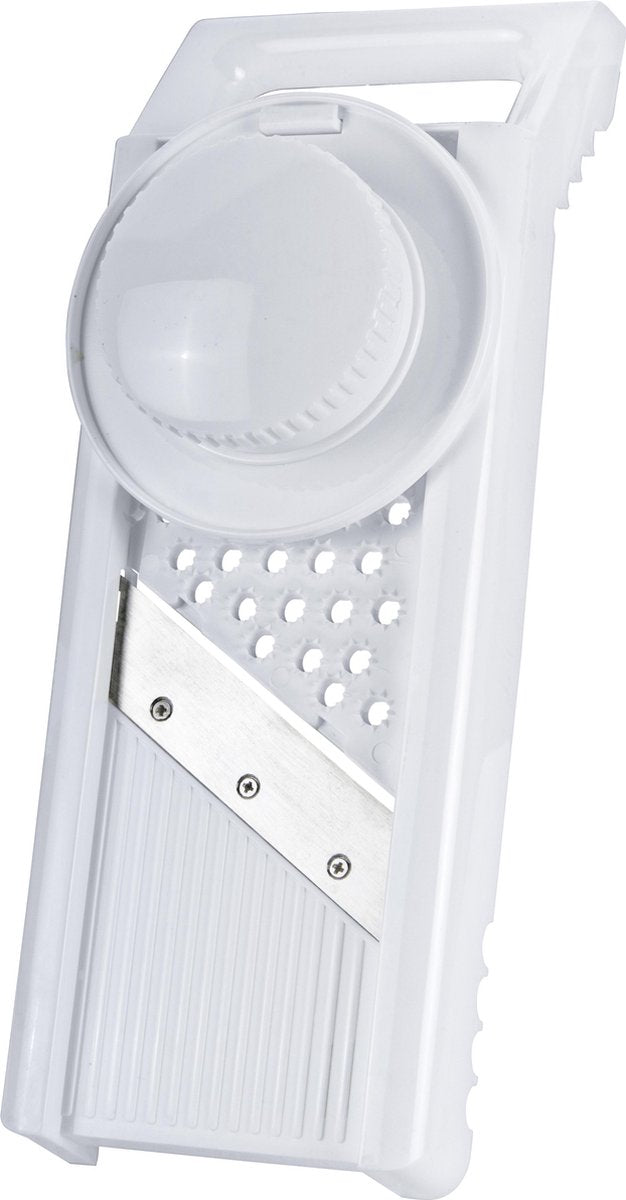 Metaltex - Mandolino - Mandoline - Küchenschneider - Gemüseschneider - Reibe und Schneider - 7 in 1