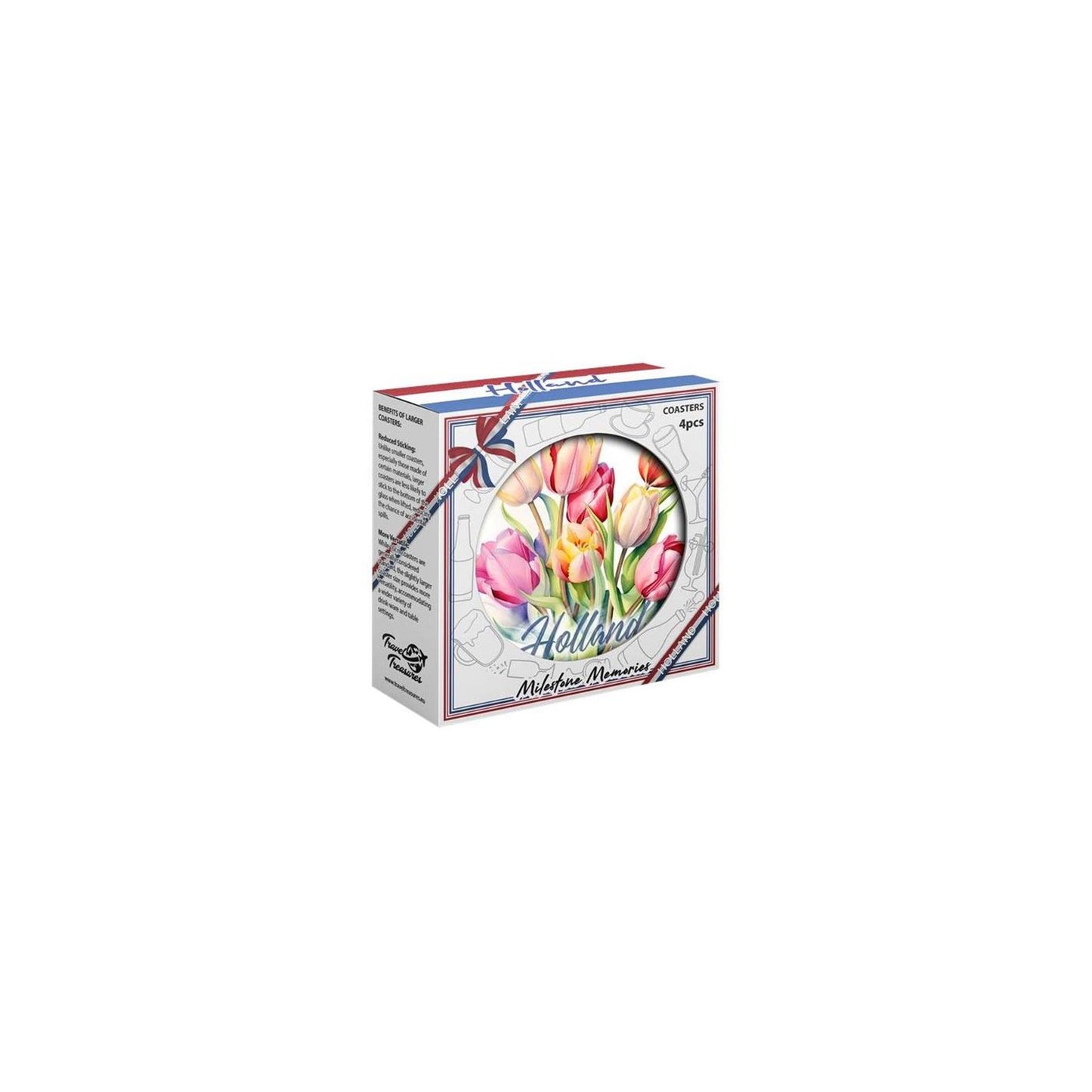 Untersetzer Tulpe ø10,3cm 4er-Set
