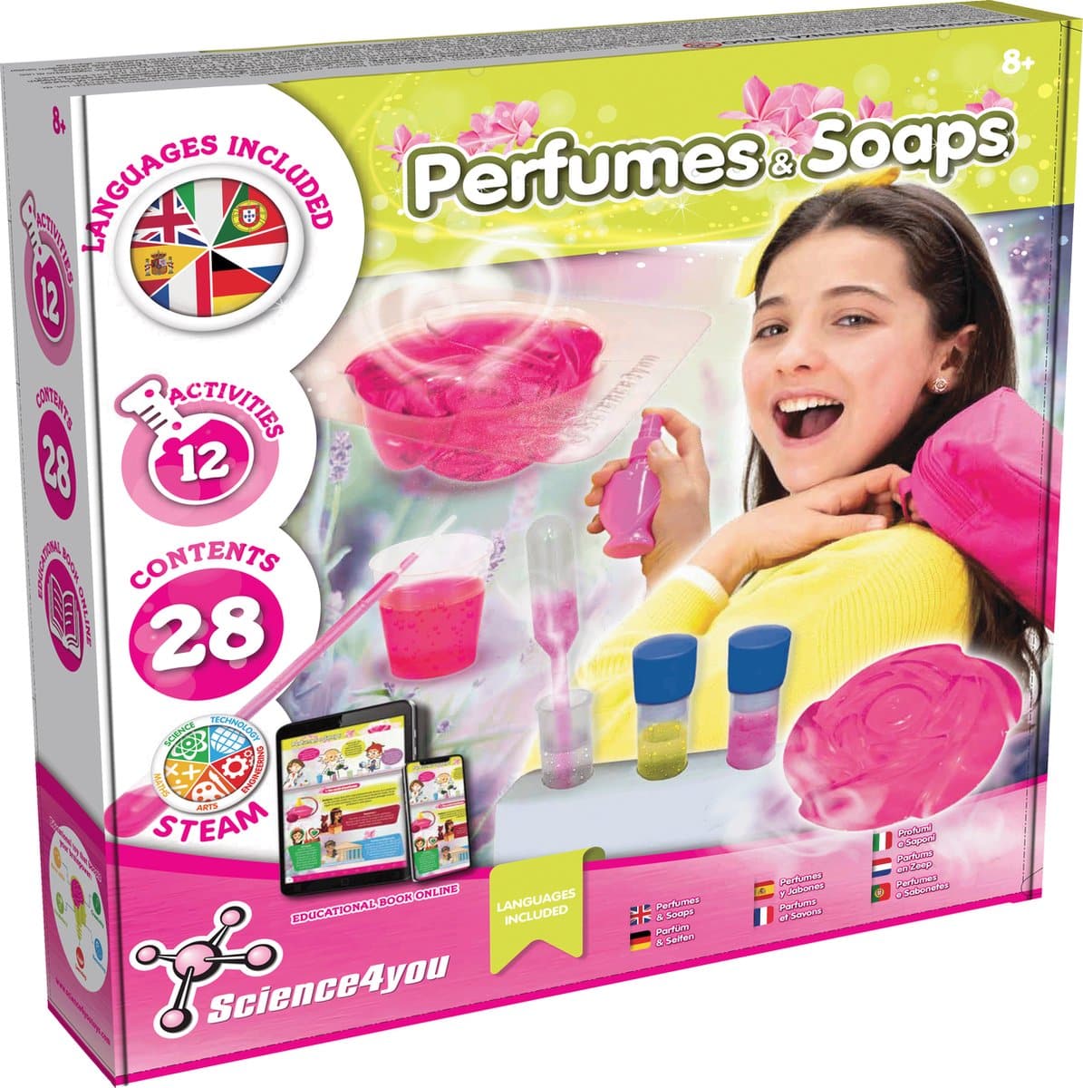 Wissenschaft 4 Sie Parfum und machen Geruchseifen