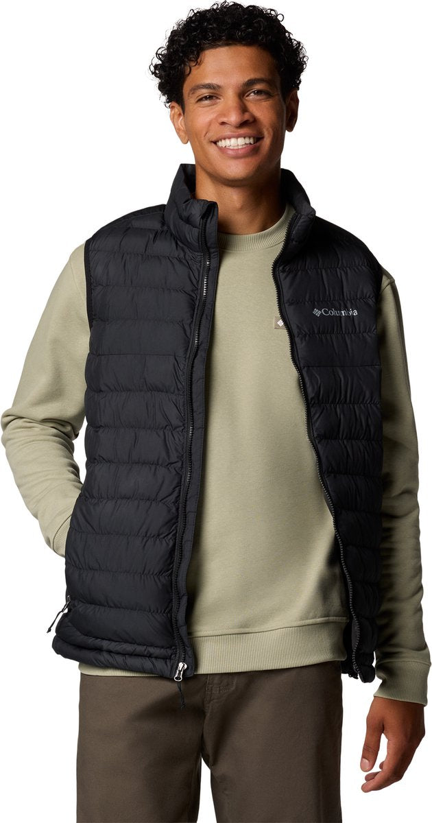 Columbia Powder Lite™ II Weste Herren Outdoor-Körperwärmer – Schwarz – Größe XXL