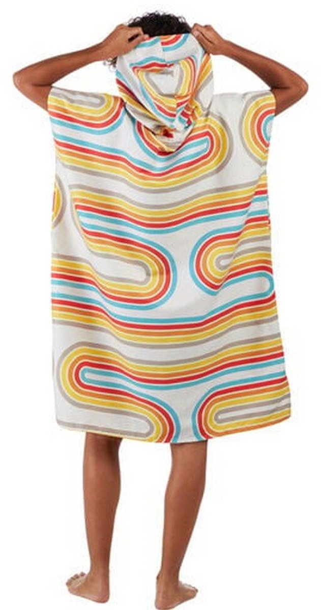 Pack Handtuch-Poncho – L XL – Retro-Kurve