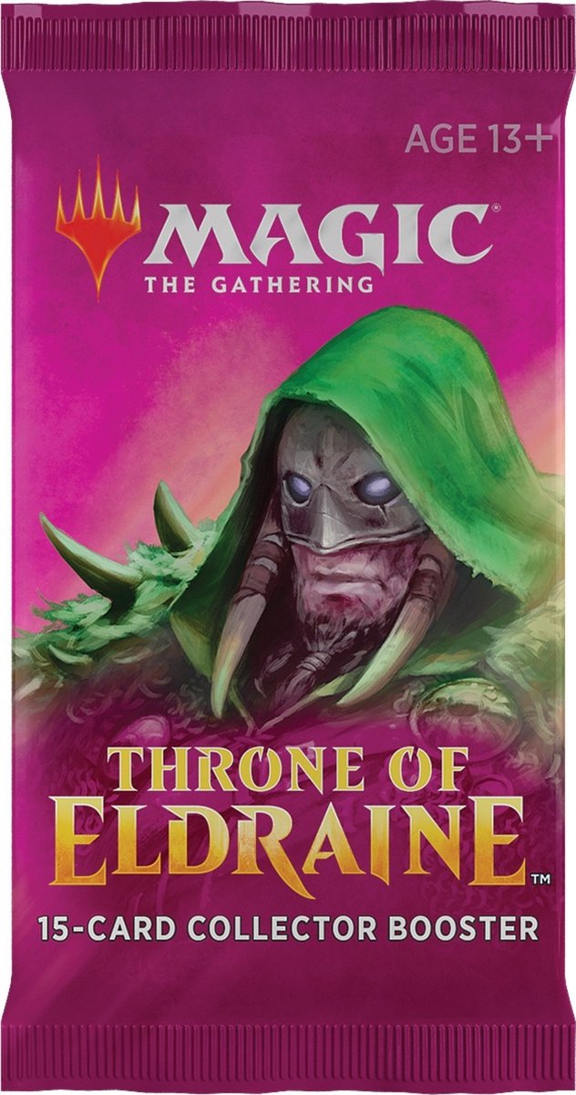 Zauberer der Küste zaubern den sammelnden Thron von Eldraine, Sammler-Booster und