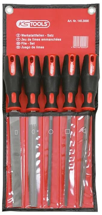 KS Tools Workshop -Datei Set 5TLG. L 200 mm