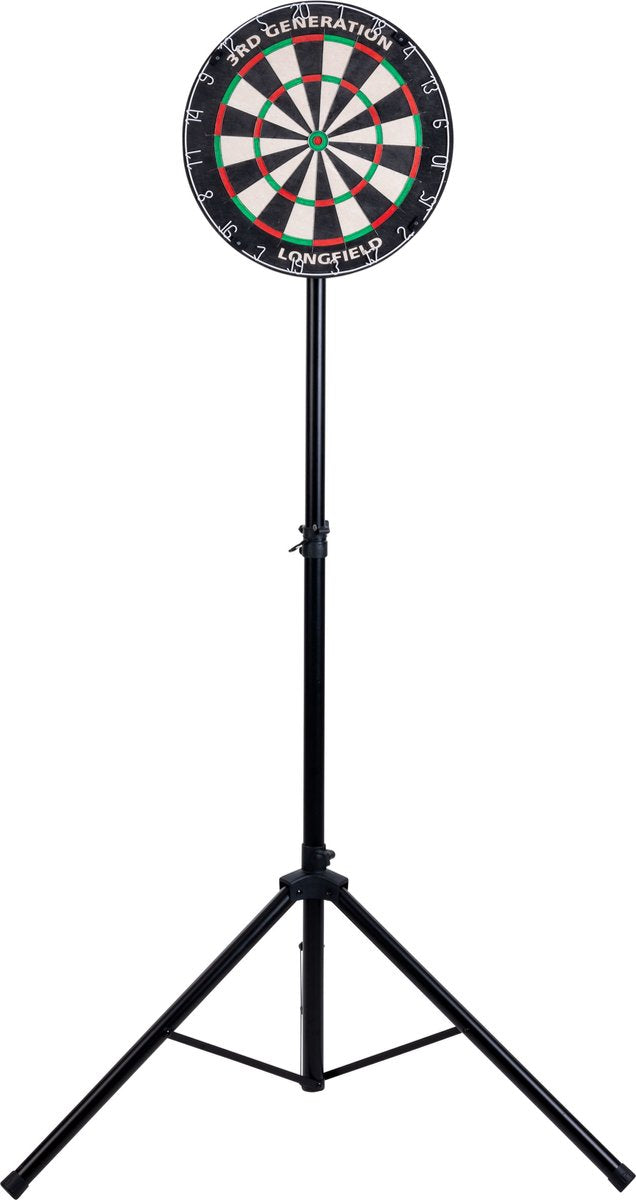 Longfield Darts Heavy Tripot Verstellbares Dart -Board -Stand