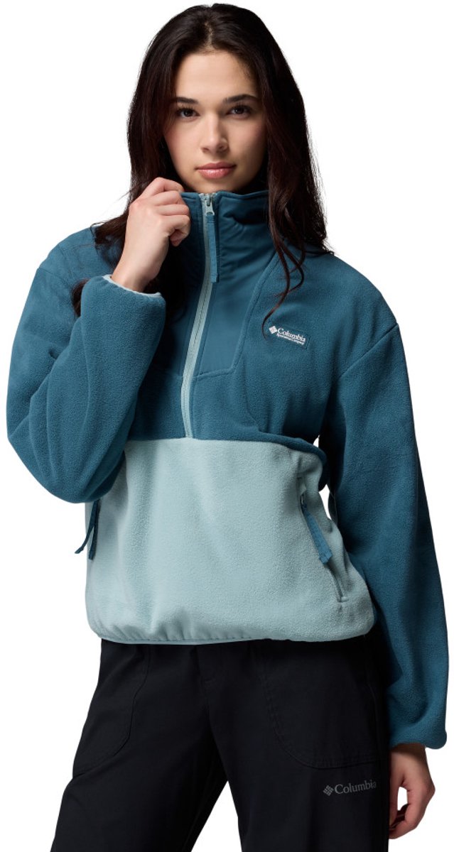 Columbia Sequoia Grove™ 1 2 Zip Fleece Damen Outdoor-Pullover – Everblue, Crushed Blue
