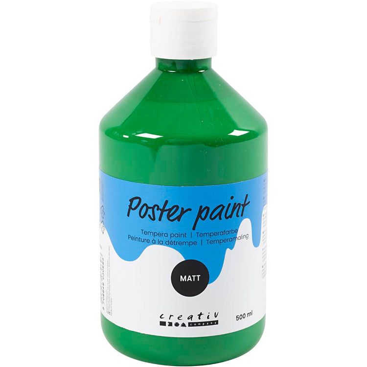 Creativ Company Temperafarbe matt, dunkelgrün, 500 ml 1 Flasche