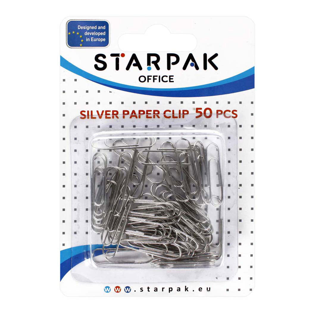 RC Papelip Silber 28mm, 50Stk.