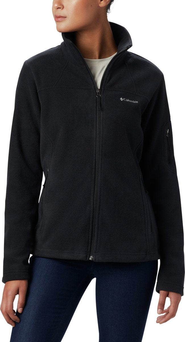 Columbia Fast Trek™ II Jacke Fleeceweste – Fleeceweste für Damen – Outdoorweste – Schwarz – Größe XL