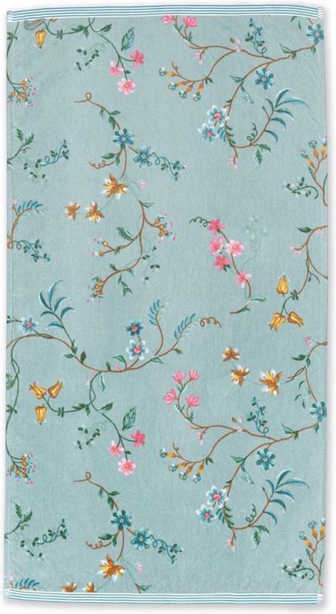 Pip Studio Les Fleurs Badetuch – Blau