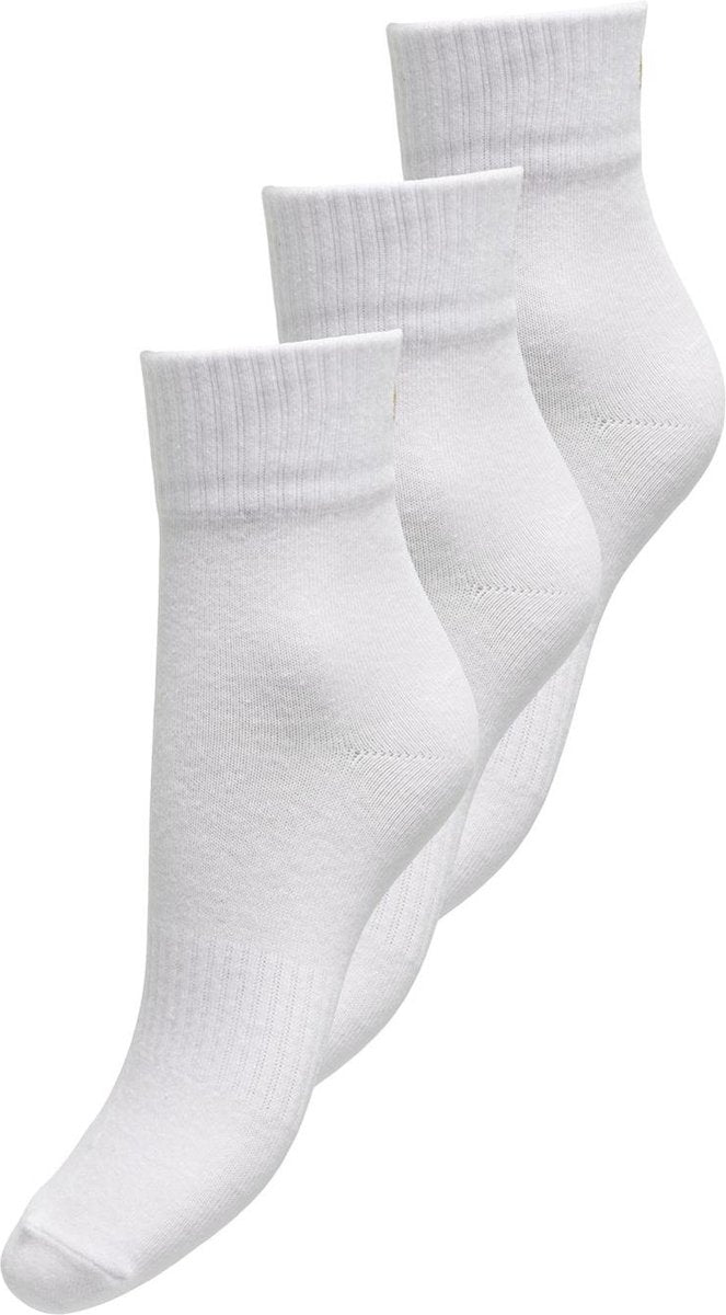 Nur Damen 3p Socken Tine Heart Tennis weiß