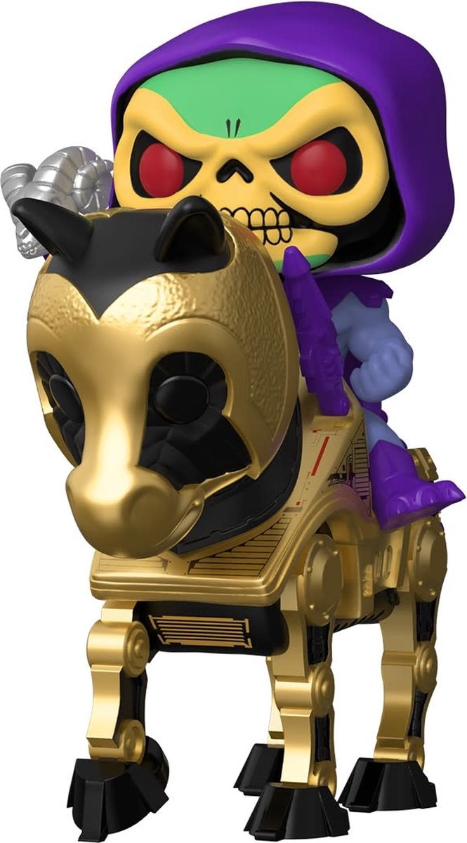 Funko Masters of the Universe Sammelfigur Pop! reitet Skeletonor mit Night Stalker 18 cm mehrfarbig