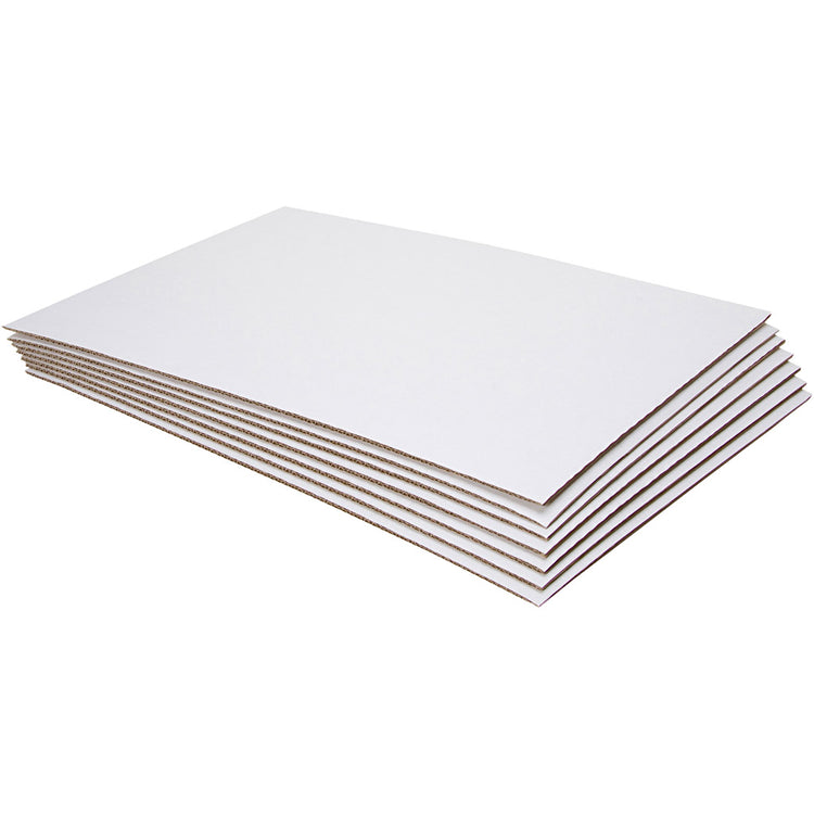 Bögen aus Wellpappe, Größe 42x60x0,7 cm, 10 Stück, 1 Karton