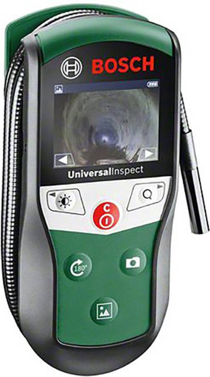 Bosch universalinspect - Inspektionskamera - inklusive Haken, Spiegel, Magnet, 2 Halterungen und Aufbewahrungskoffer