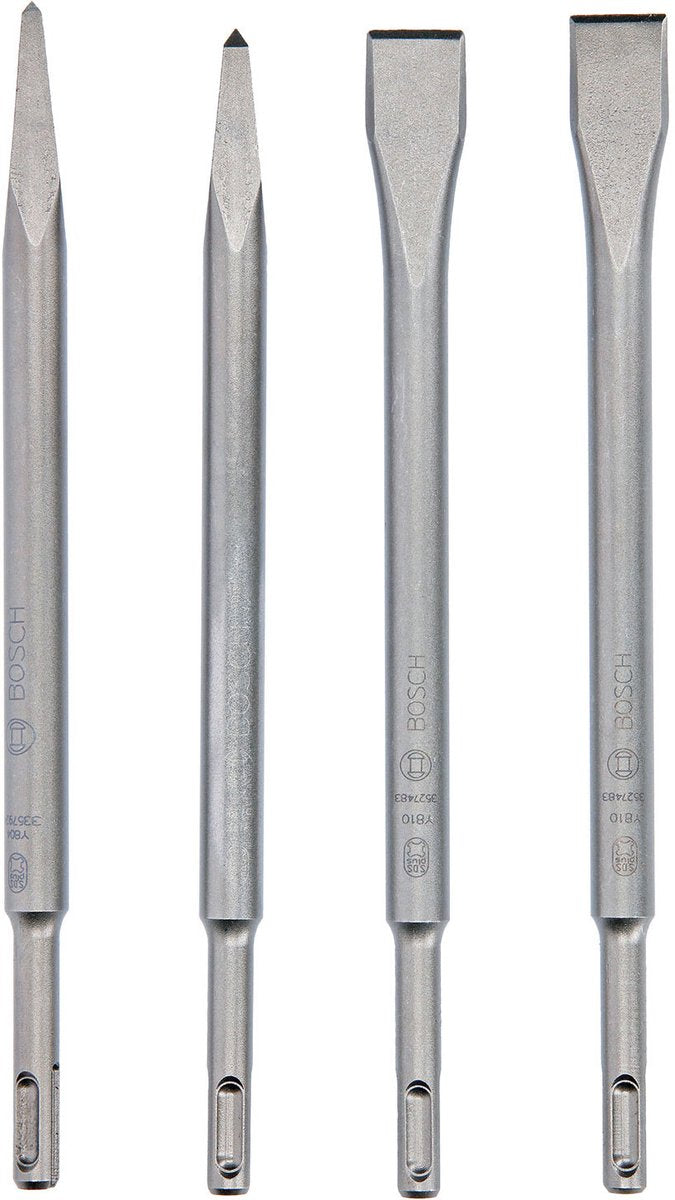 Bosch Meißelset 4-teilig Standard 250 SDS-plus