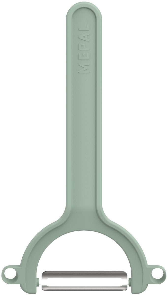 Mepal Schäler Edelstahl Chef It – 17 cm – Kartoffelschäler – scharfe Messer – spülmaschinenfest – Küchenutensilien – nordischer Salbei