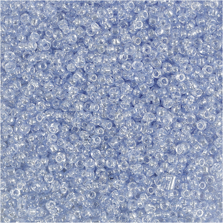 Creativ Company Rocailles, D 1,7 mm, Größe 15 0, Lochgröße 0,5-0,8 mm, hellblau, 25 g 1 Box
