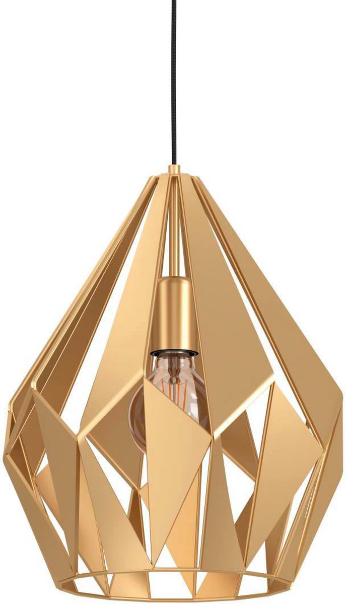 Eglo Carlton Hängelampe – E27 – ø 31 cm – Gold