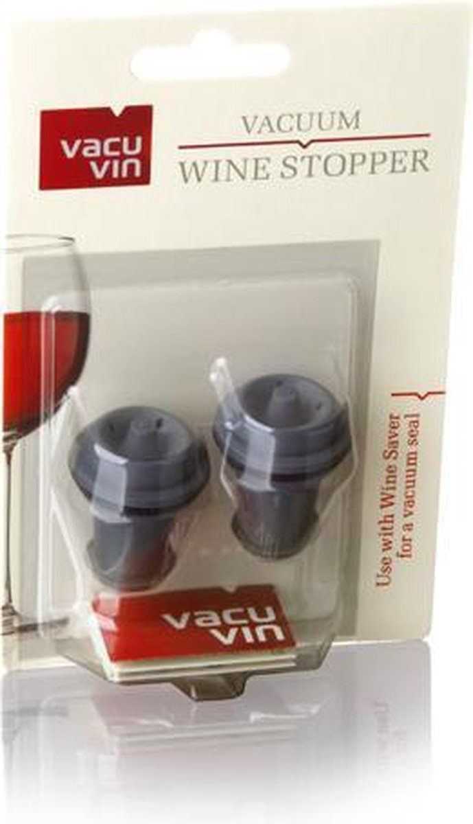 Vacuvin Vacu Vin Vakuum-Weinverschlüsse | 2er-Set