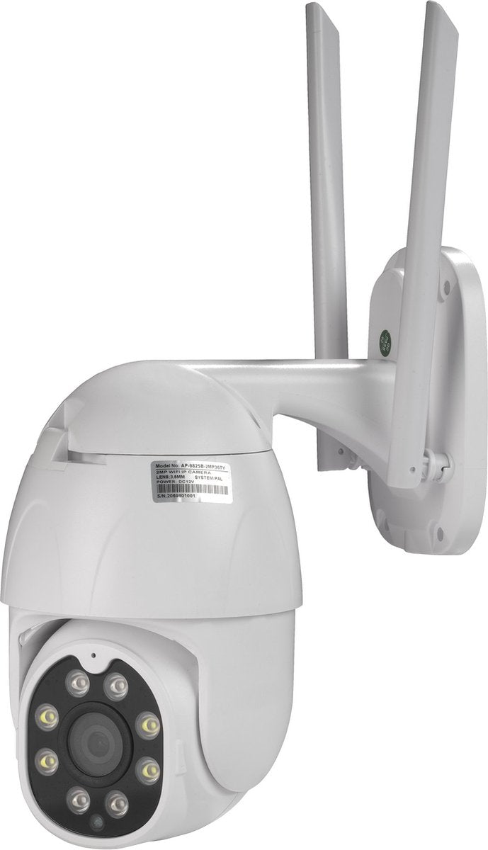 Denver iOC-221 – IP-Überwachungskamera – funktioniert mit Tuya – Outdoor-Dome-Kamera – Full HD