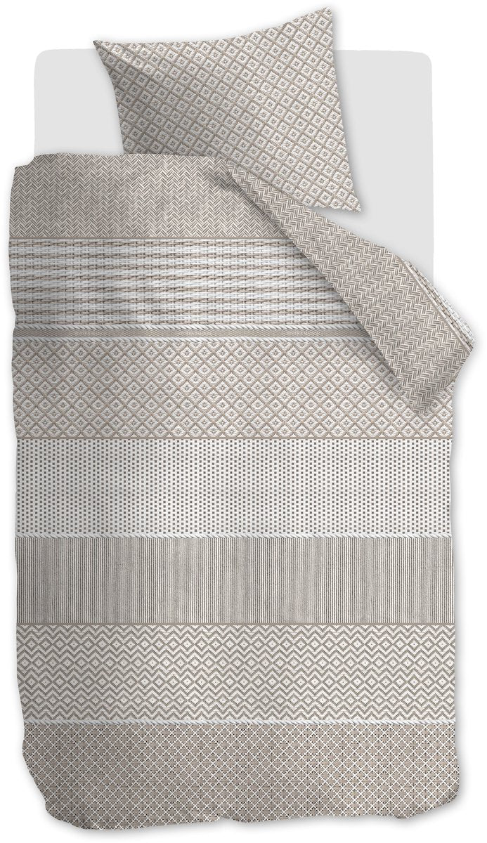 Riviera Maison Rivièra Maison Francesco Bettbezug – Einzelbett – 140 x 200 220 cm – Sand
