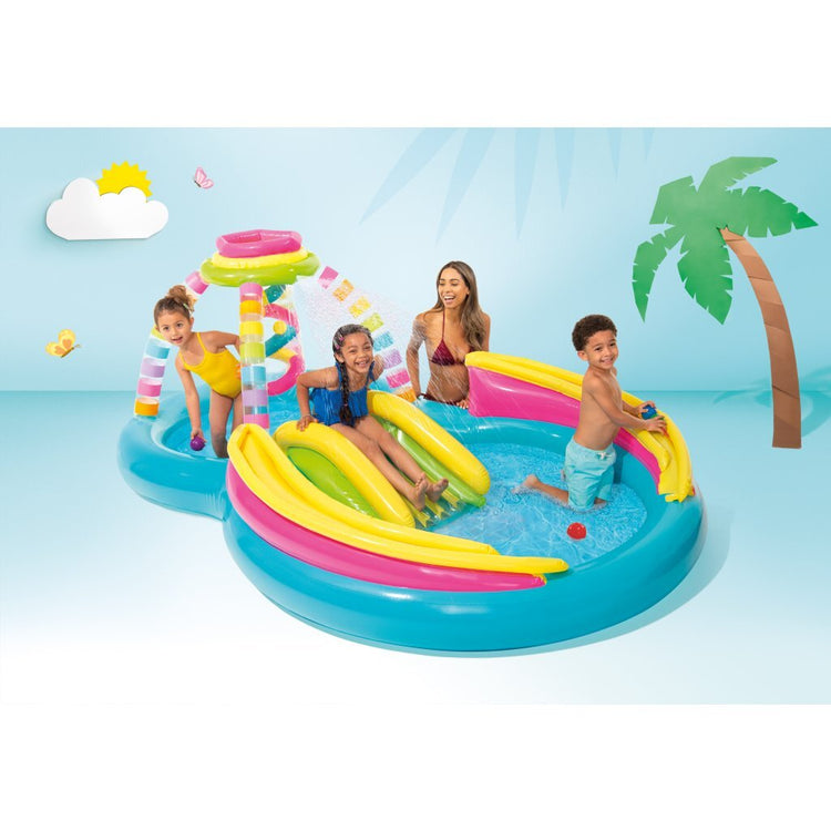 Swimmingpool spielen Center Regenbogen Trichter