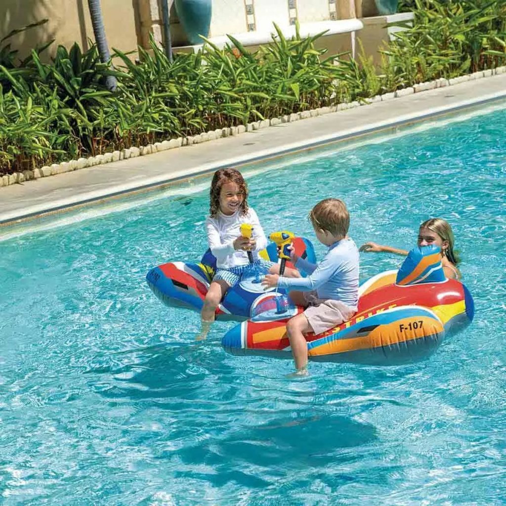 Intex 57531nk Jet Fighter Ride-on, sortiert