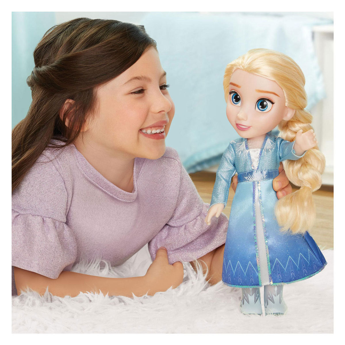 Jakks Disney Frozen 2 Elsa Traveling 35cm Puppe