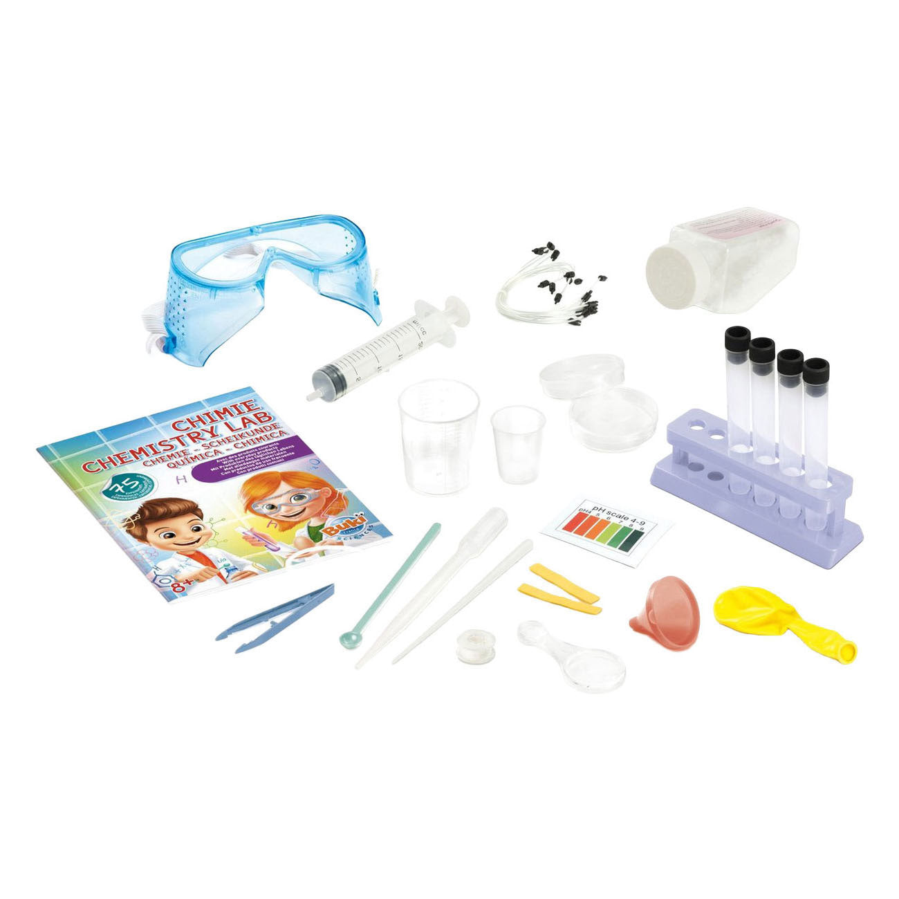Buki France Buki – Chemie-Set mit 75 Experimenten – Bildung – Experimentieren – Wissenschaft