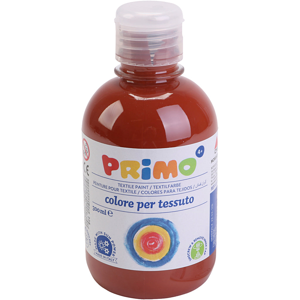 Kreativfirma Textilfarbe Brown, 300 ml