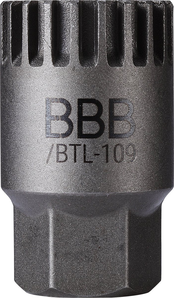 BBB Cycling Tretlagerstopfen Tretlagerschlüssel – kompatibel mit Octalink- und Isis-Tretlagern – zum Montieren und Entfernen von Shimano-Tretlagern – Fahrradwerkzeuge – BTL-109