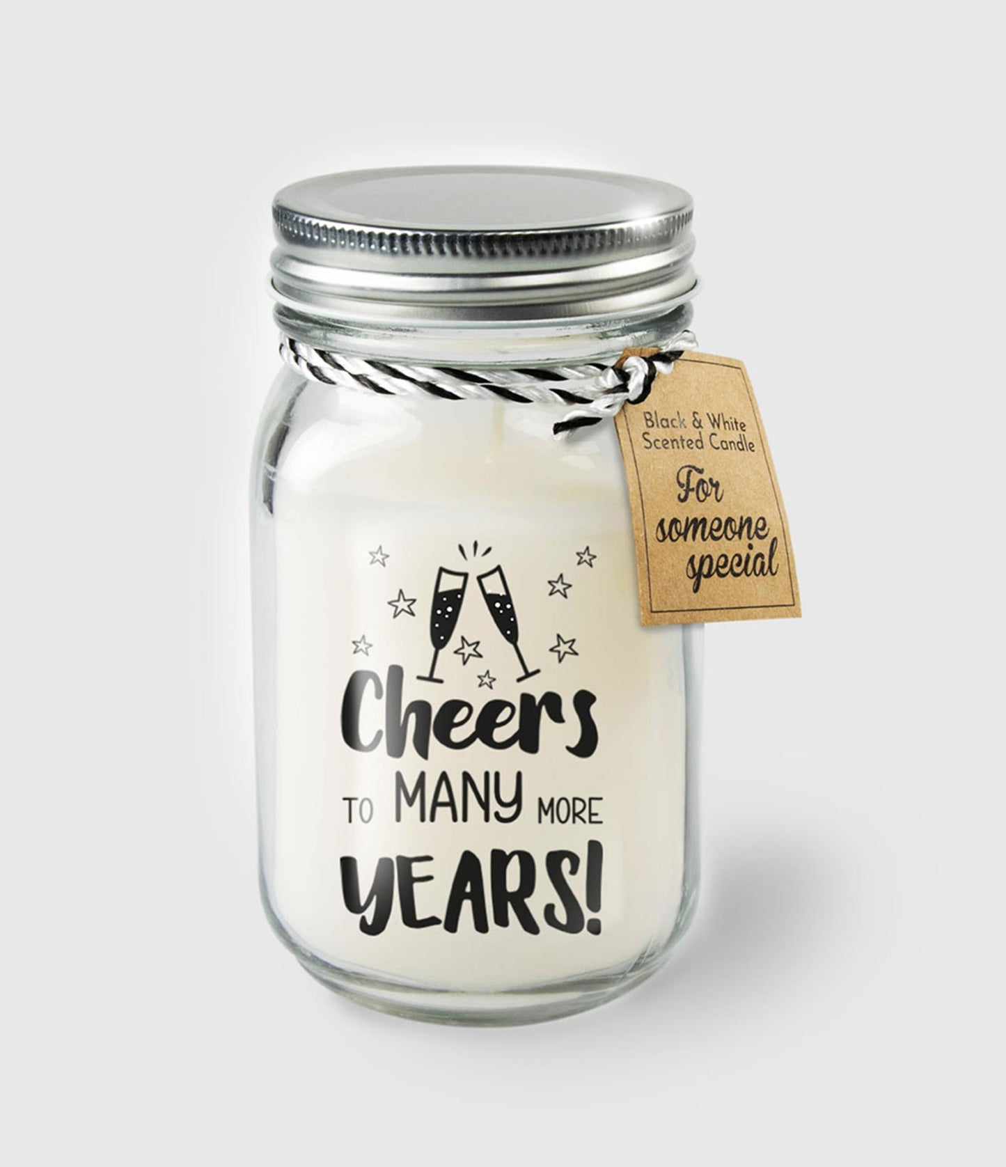 Paperdreams Duftkerze im Glas – Prost