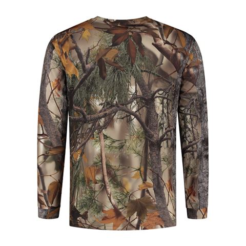 Stealth Gear Stealth Gear T-Shirt Long Sleeve Camo Forest Sprint Größe xxl