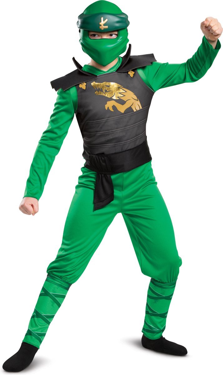 Verkleidung Lego – Ninjago, Lloyd Legacy Jumpsuit Classic, Größe M (7–8 Jahre), Jungen