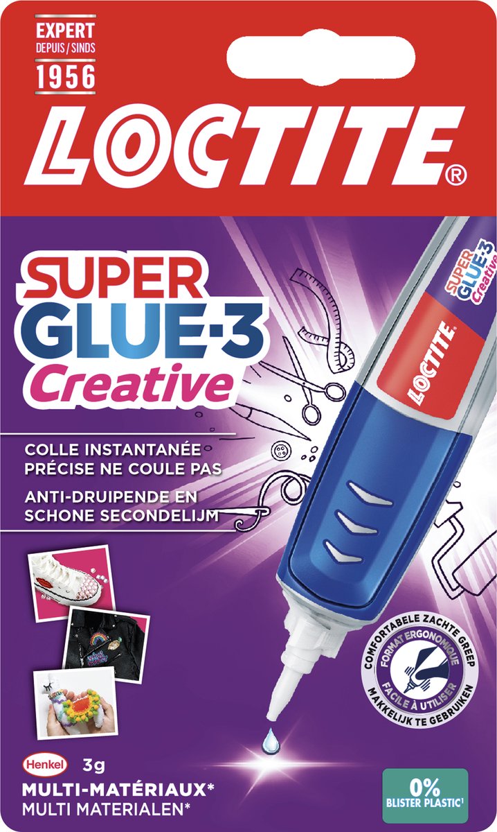 Loctite 1054842 – Kreativstift 3g | 12 Stück