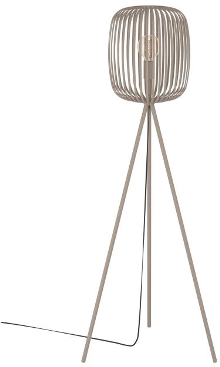 Eglo Romazzina Stehleuchte – E27 – 140 cm – Sandfarbe