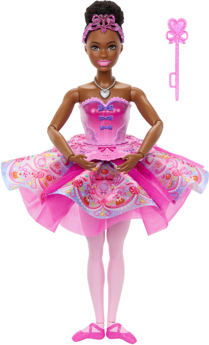 Barbie im Nussknacker, Zuckerpflaumenpuppe – mit Tutu und Ballerina-Zubehör
