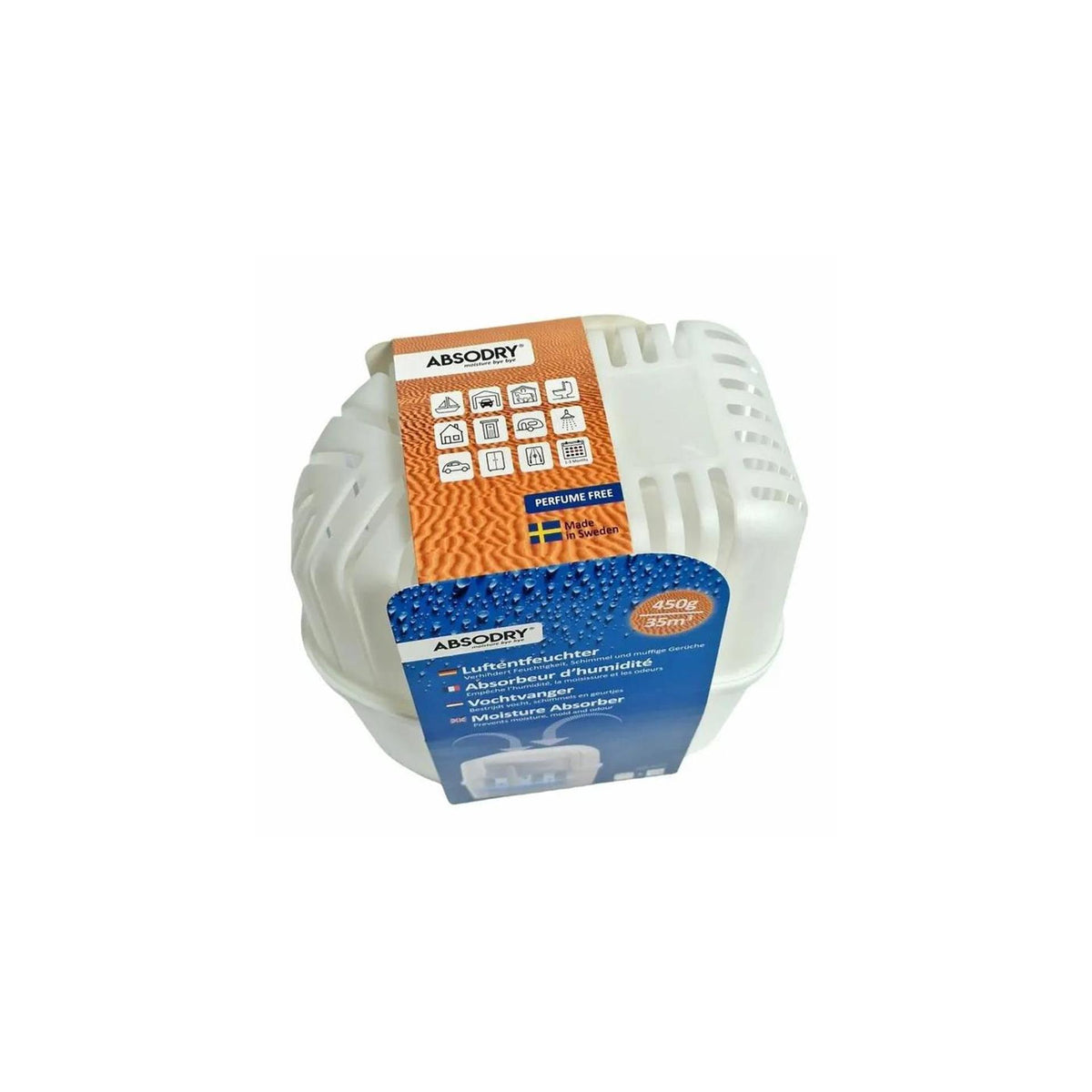 Absodry Feuchtigkeitsabsorber + Nachfüllung 450gr