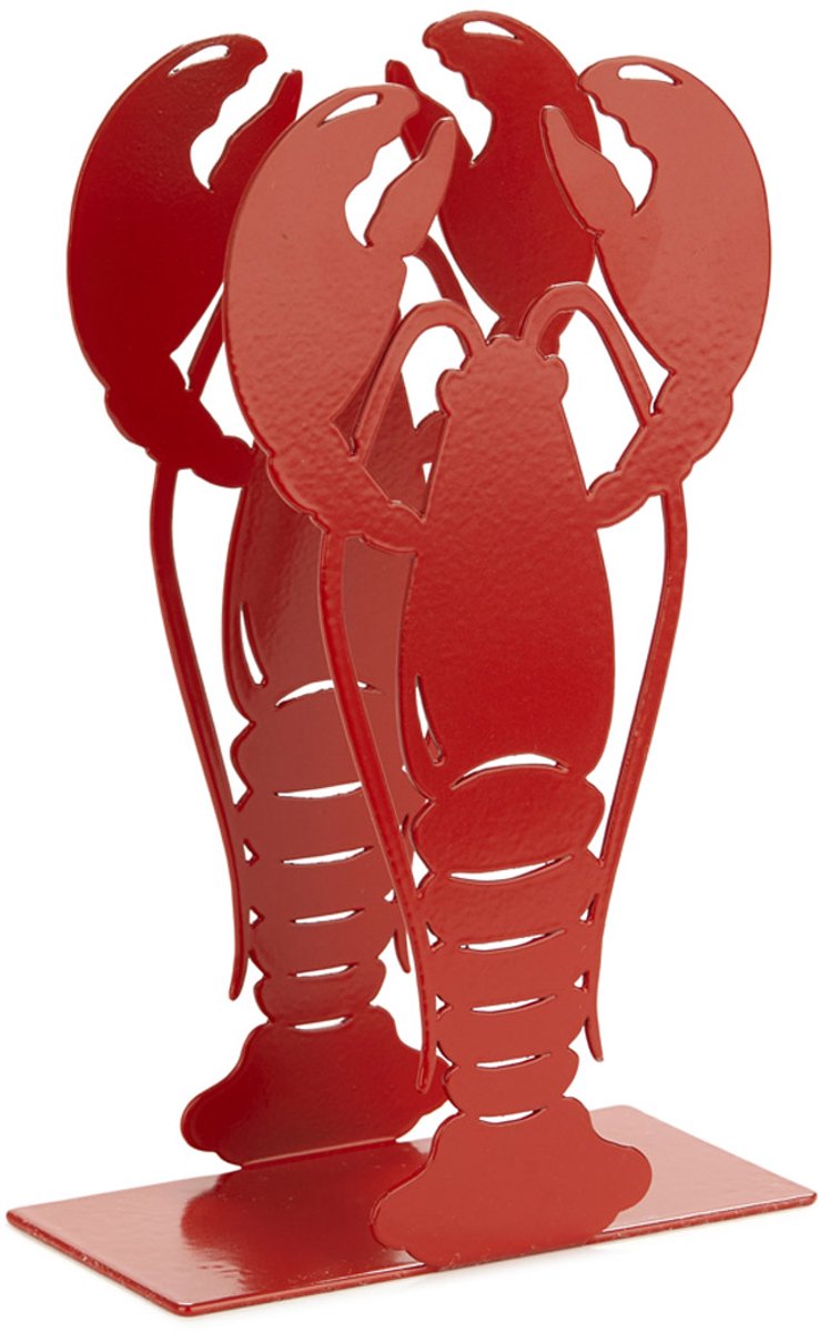 Balvi Serviettenhalter Hummer Metall rot