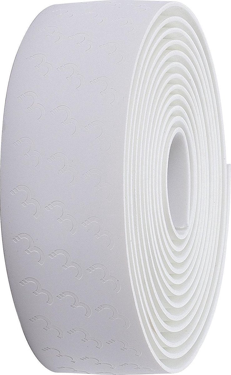 Bbb Cycling Lenkerband Rennrad – maximaler Grip – selbstklebendes Lenkerband – Länge: 200 cm – Stärke: 2,5 mm – inkl. Lenkerkappen – weiß – Ultraribbon BHT-15