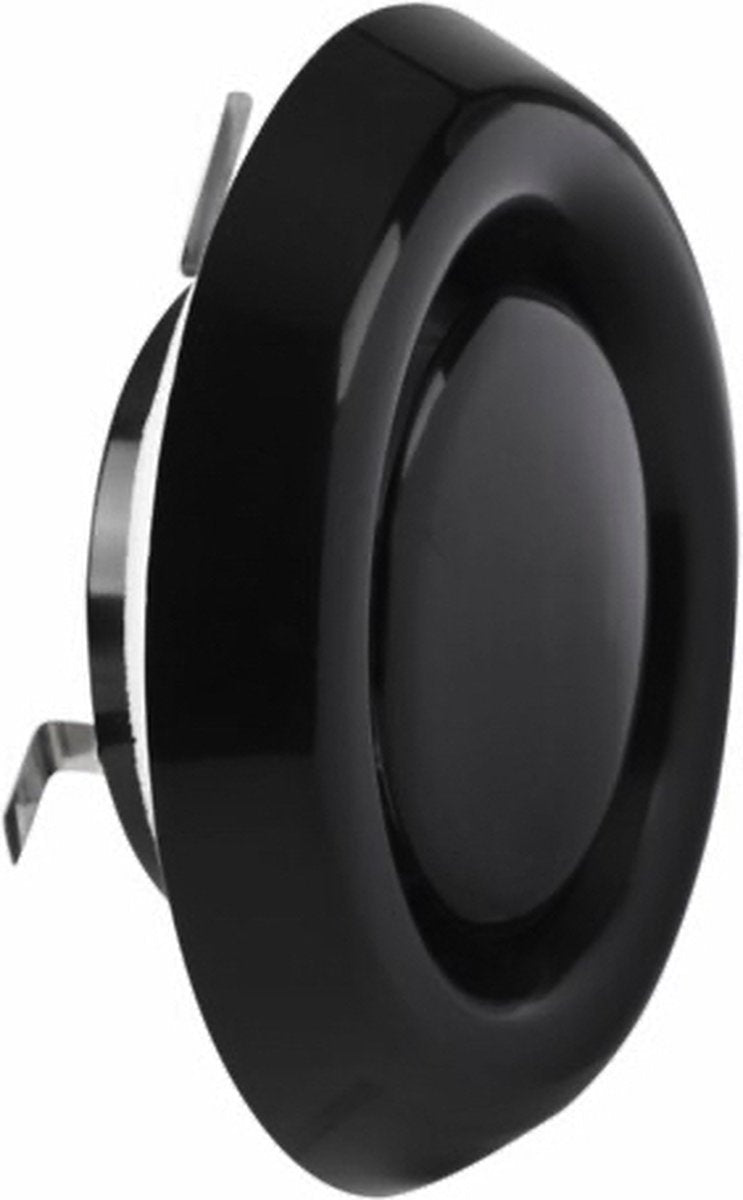 Starx Absaugventil rund verstellbar ø100-125 mm schwarz