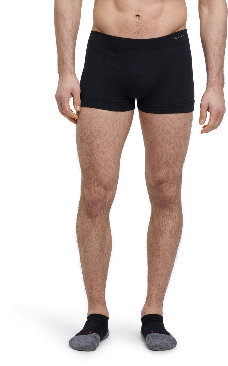 Falke Wool-Tech Light Schnelltrocknendes Woll-Funktionsmaterial Funktionsunterwäsche Herren Schwarz - Größe XXL