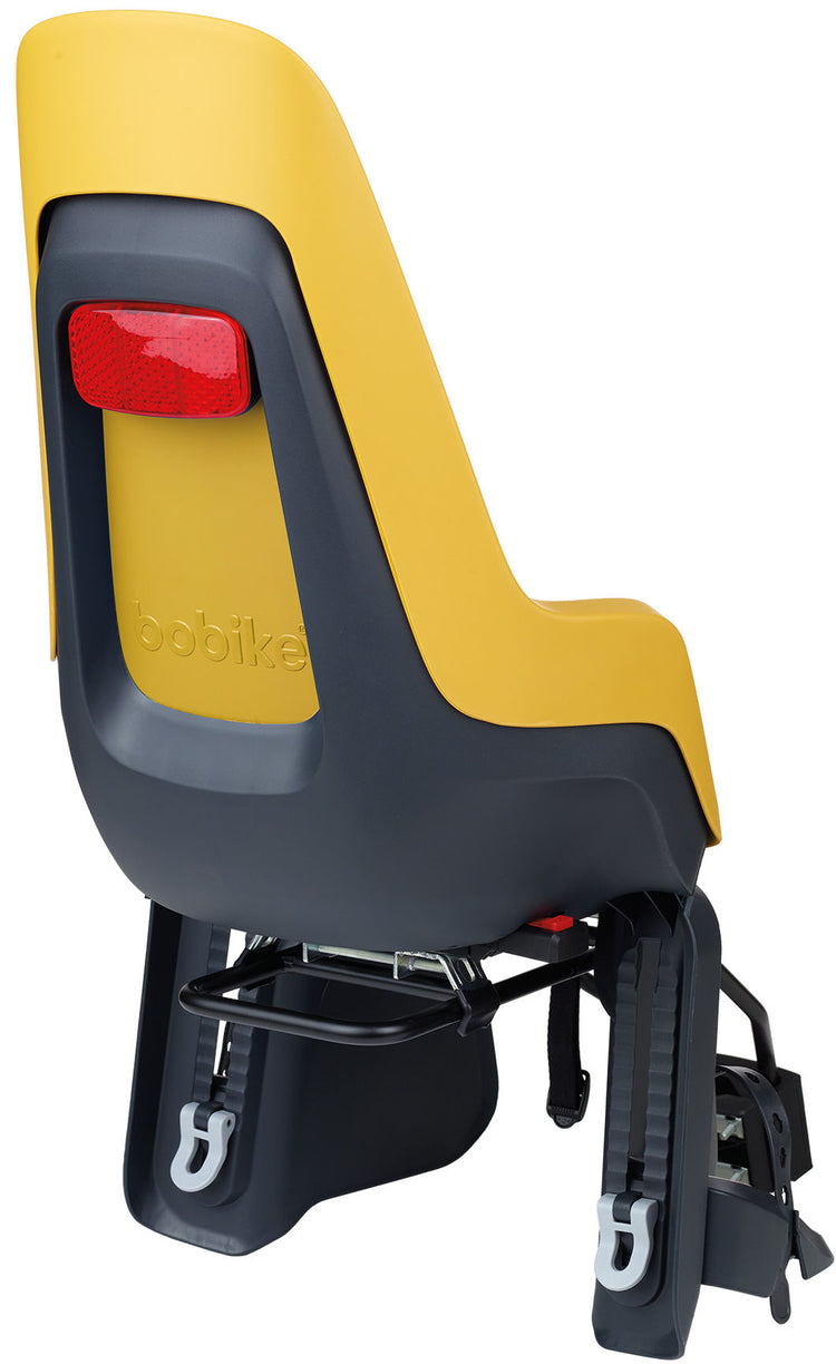 Bobike hinten One Maxi 1P Kindersitz mit Rahmenbefestigung mächtig Senf