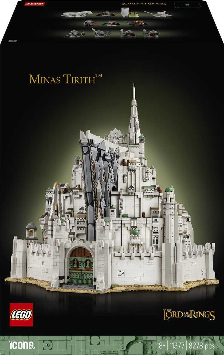 Lego Icons Der Herr der Ringe: Minas Tirith Bausatz für Erwachsene – 11377