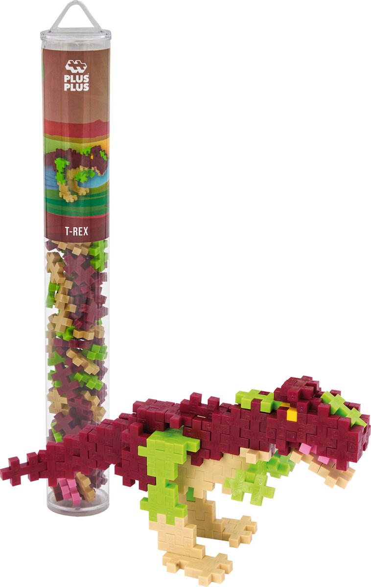 Plus Plus Tube T-Rex Plus-Plus: 100 Stück (4200)