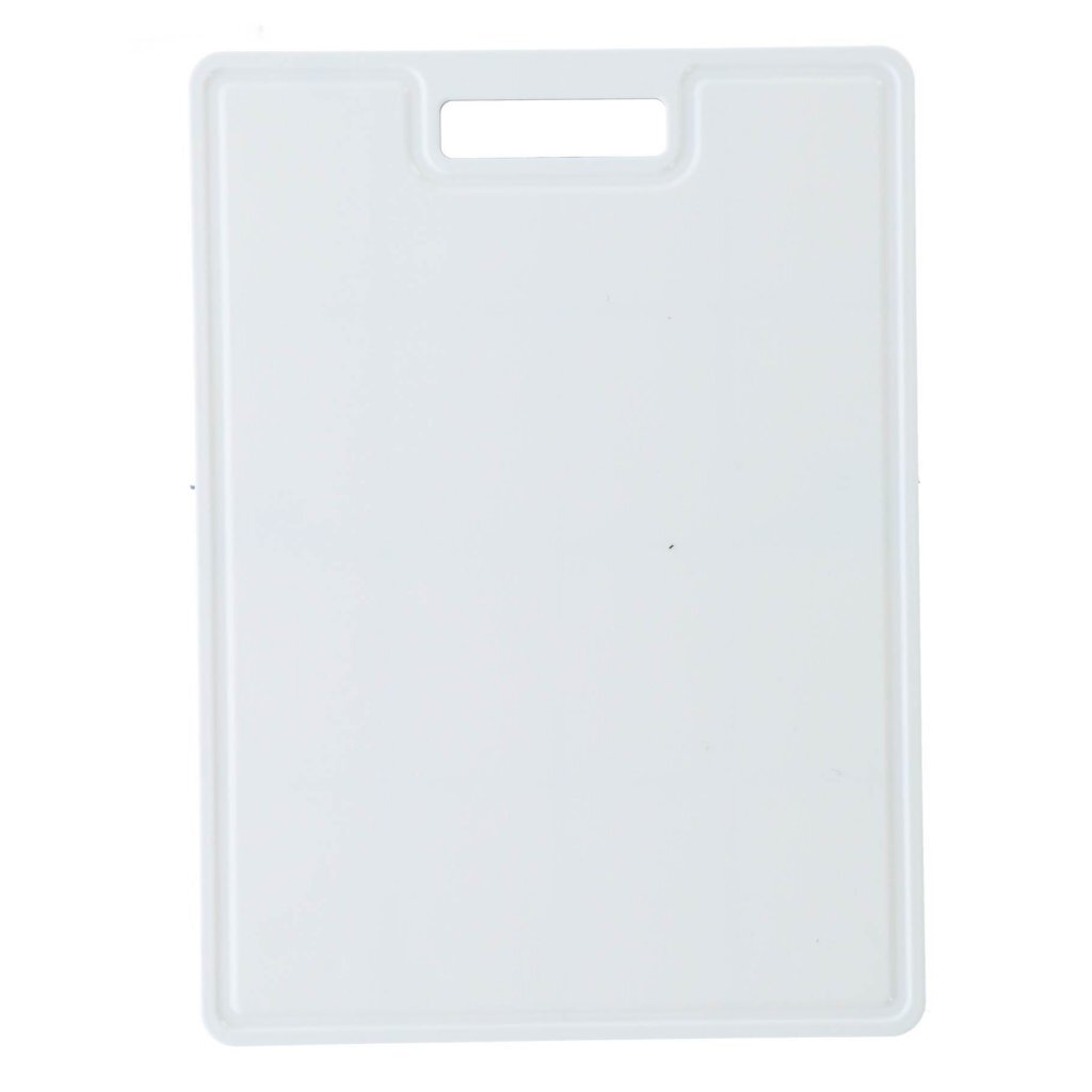 Rotho Rotho Caruba Schneidebrett 34x25x0,9 cm weißer Horizontblau