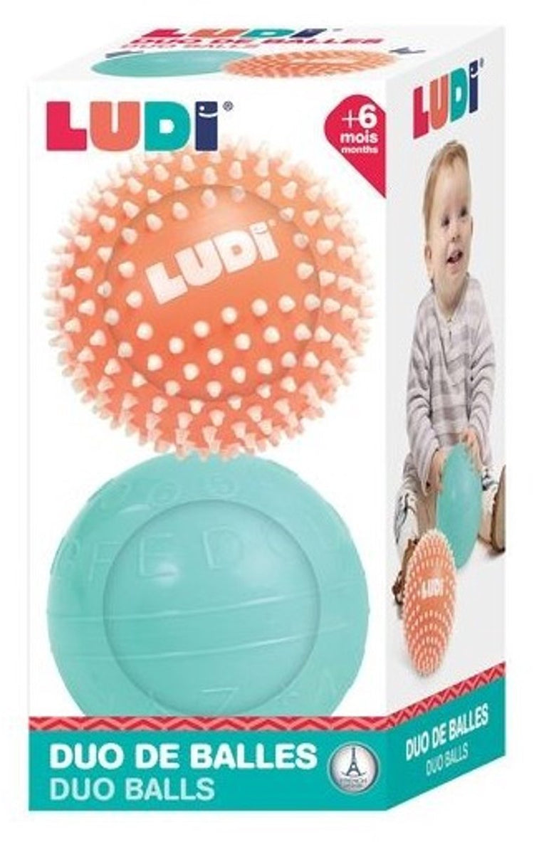 Ludi - Sinnesbälle 13cm - Sinnesspielzeug - Motorikspielzeug