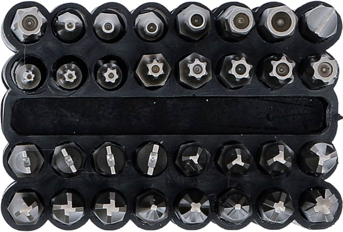 BGS Technic Bit-Satz langer Außensechskant 1 4 (6,3 mm) 32-tlg.