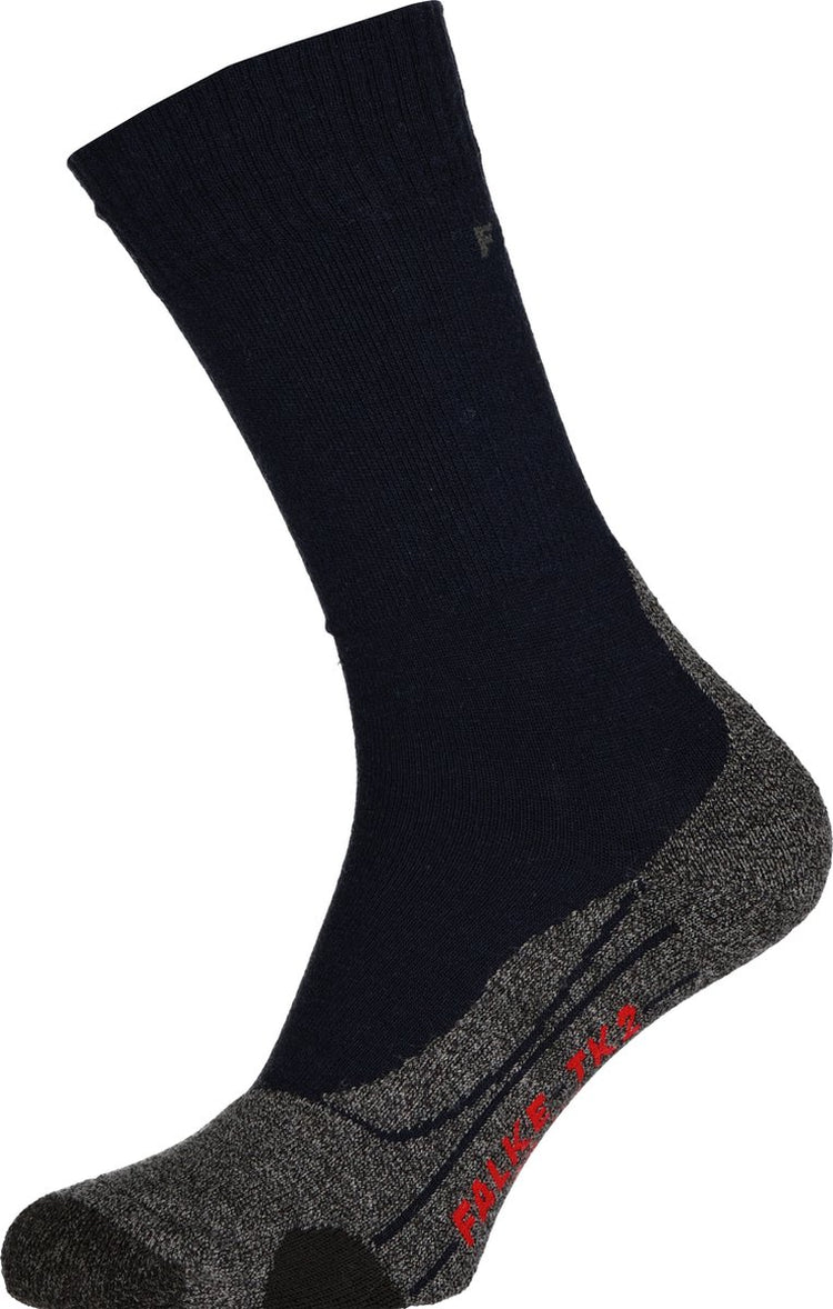 Falke TK2 Anti-Blister Wandersocken aus dickem Woll-Funktionsmaterial Herren blau - Größe 44-45