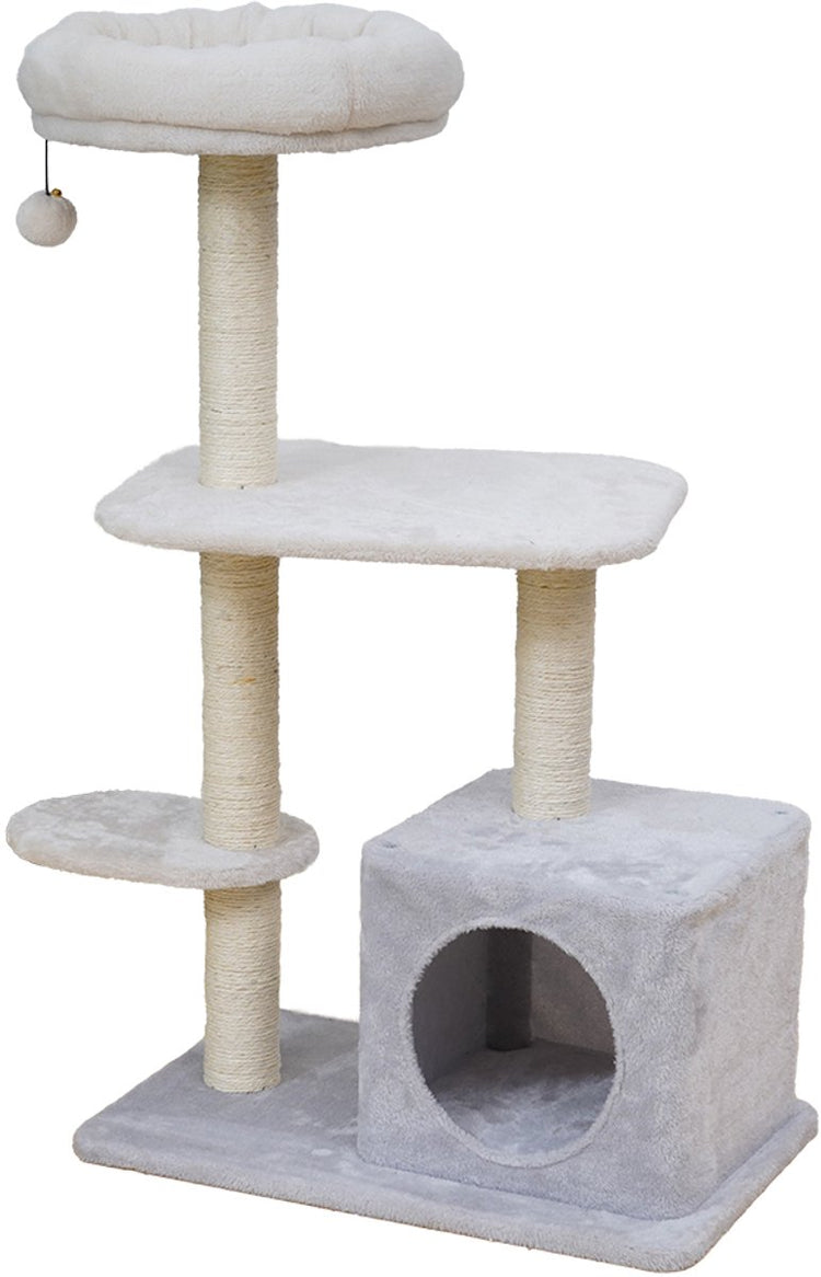 Ebi Kratzbaum Salinas grau 58 x 38 x 97 cm - Katze